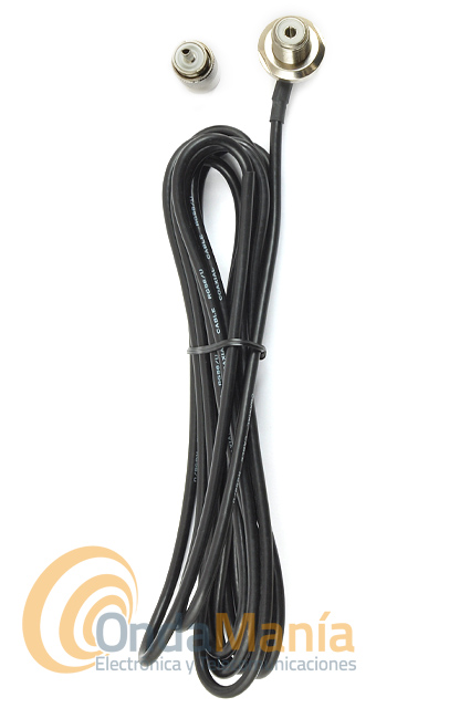 BASE PL CON 4 MTS DE CABLE RG-58 Y UN PL (SIN SOLDAR) EN SU EXTREMO