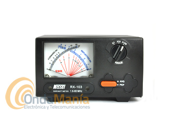NISSEI RX-103 MEDIDOR DE ROE Y VATIMETRO 1,6 - 60 MHZ