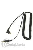 AUX STEREO CABLE  AUDIO INTERCOM MOTOS SERIE PRO - Cable de audio estreo con conector de 3,5 mm (mini jack), este cable nos permite conectar un MP3, MP4, .... en nuestro intercomunicador para or msica.