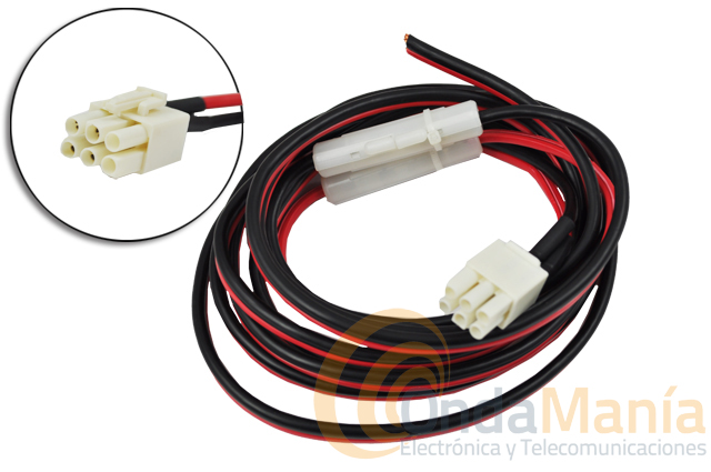 CABLE DE ALIMENTACION HF AV-IW2000 - Cable de alimentación para equipos de HF