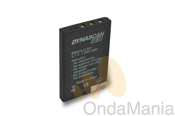 BATERIA ORIGINAL PARA DYNASCAN AD-09 - Batería de Li-Ion de 3,7 V y 1200 mAh para Dynascan AD-09