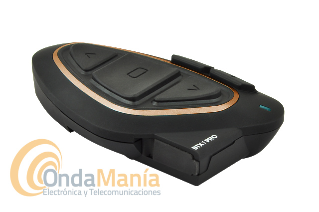 Intercomunicador Bluetooth Stereo p/ Casco Moto - GPS - Musica - Llamadas -  Radio - SEMINUEVO 