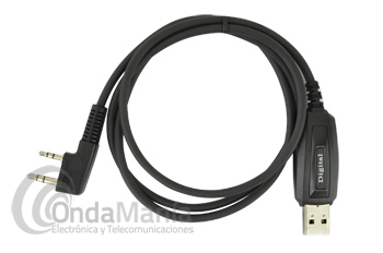 CABLE PC PARA PROGRAMACION DEL DYNASCAN D-6000 PMR DIGITAL - Cable de programación por USB para el Dynascan D-6000 DMR Digital.