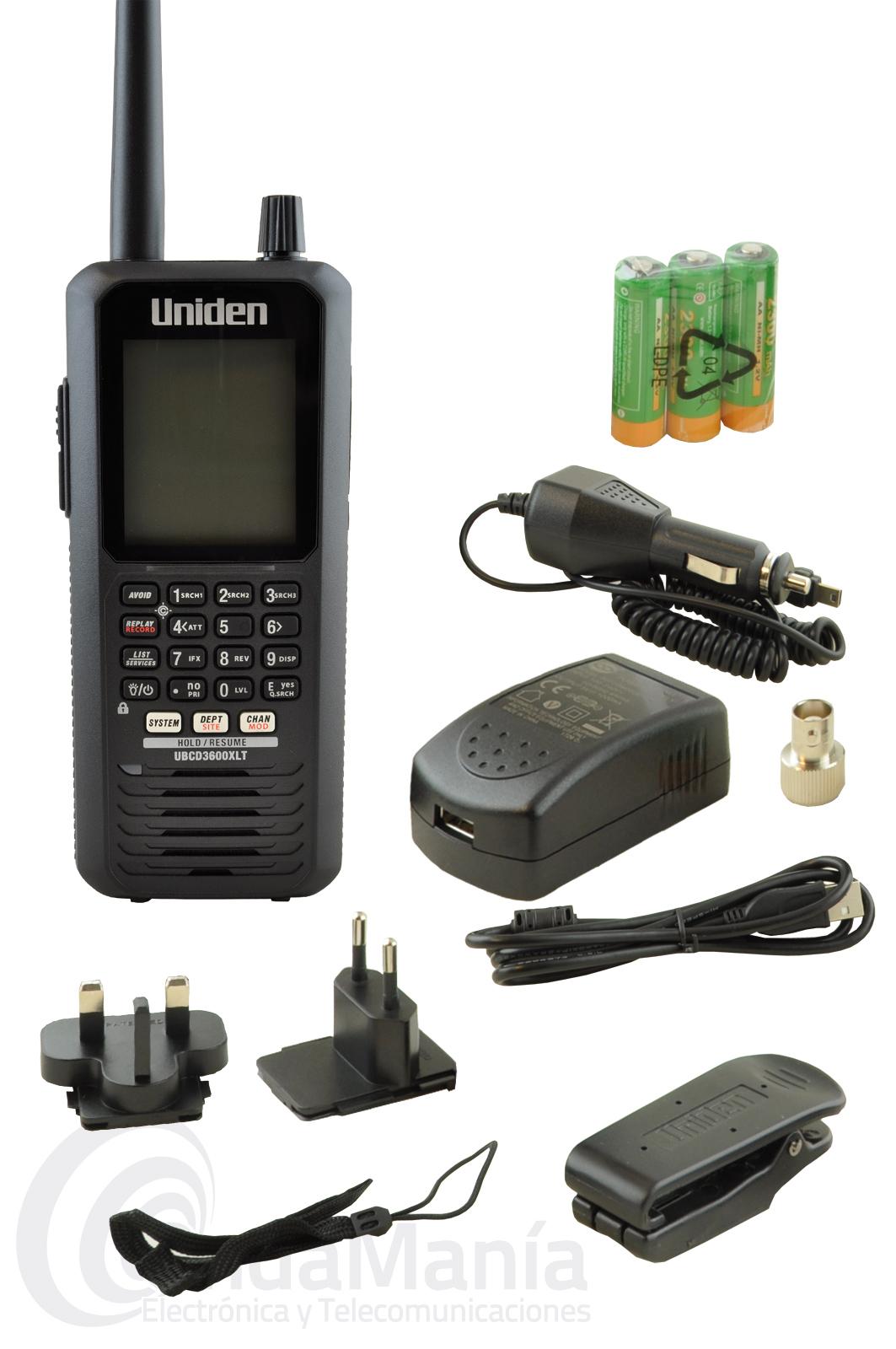 Récepteur numérique UNIDEN UBCD3600XLT scanner 25-1300MHz - Radioamateurs  France
