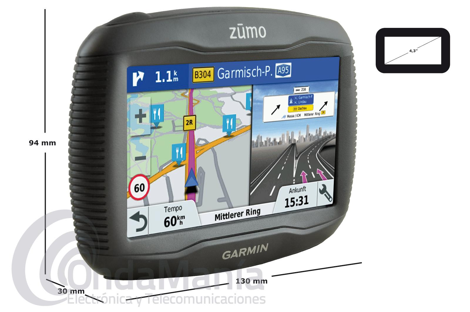 GARMIN 345LM WE NAVEGADOR GPS IDEAL PARA EUROPA OCCIDENTAL, IPX7,...