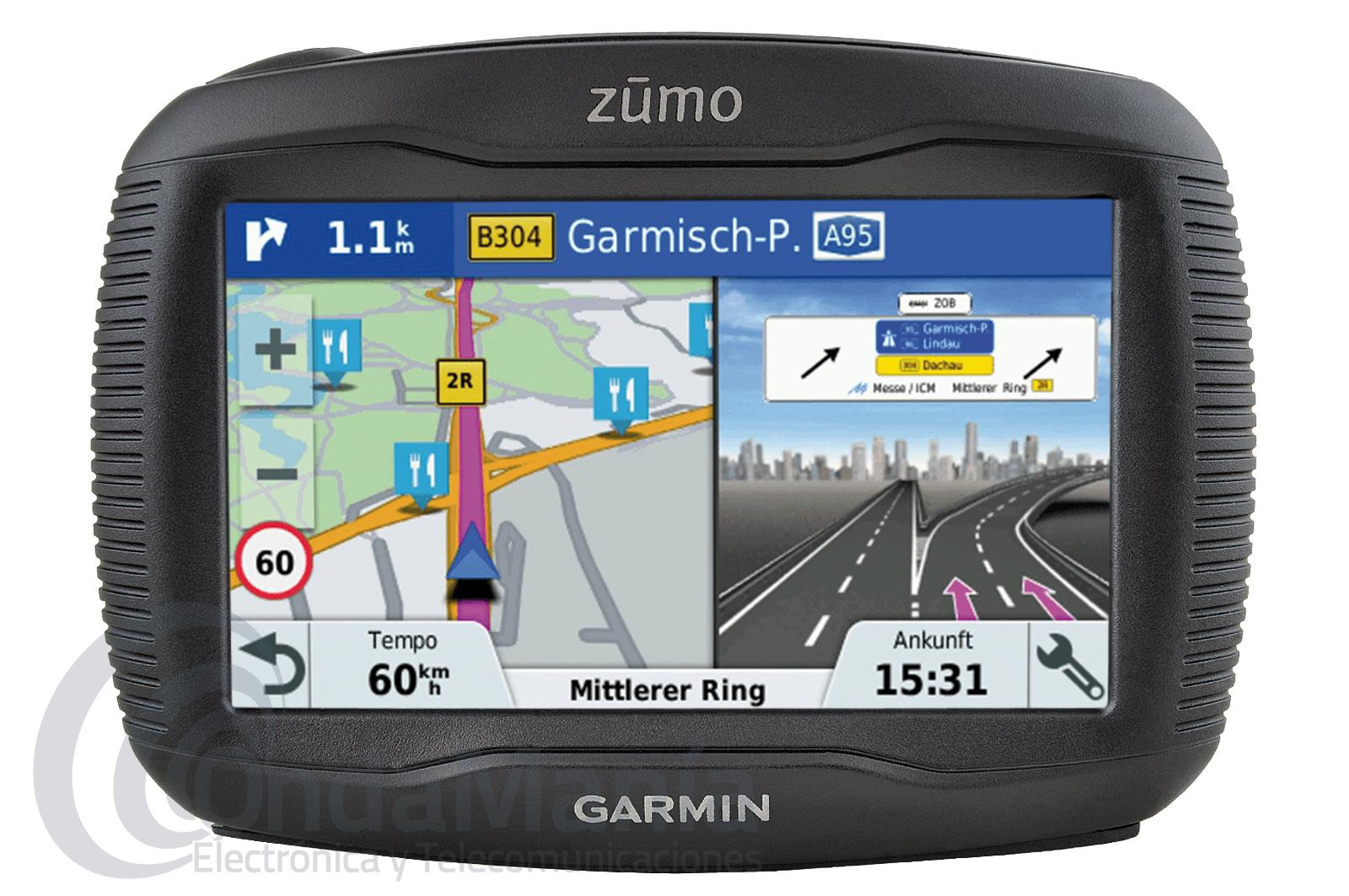 ponerse en cuclillas Descripción del negocio Egomanía Navegador GPS para Moto Garmin Zumo 395LM EU