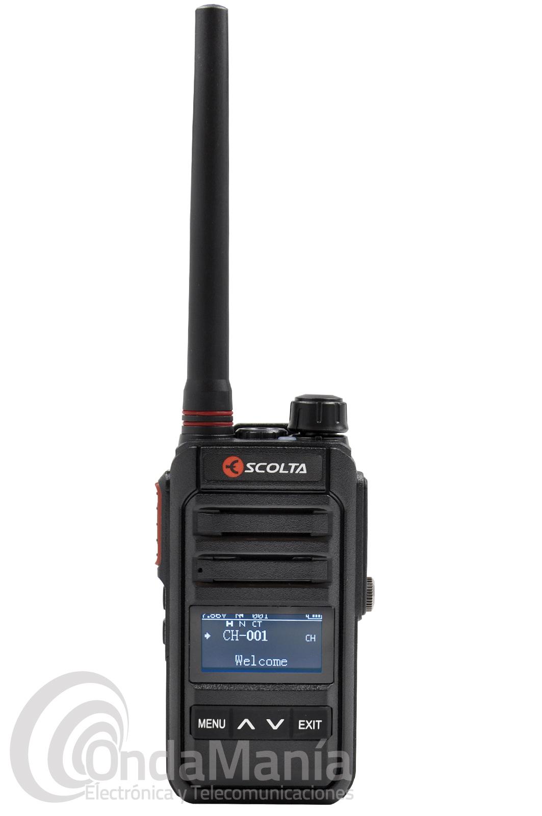 Escolta RP-201 walkie talkie para caza - Federaciones Gallega, Cant