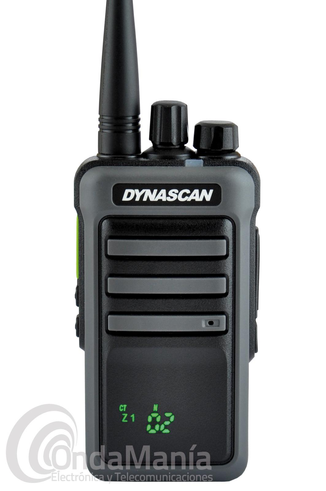 WALKIE DYNASCAN RL-300 UHF, LCD LED OCULT0, 256 CANALES,(ARAGON