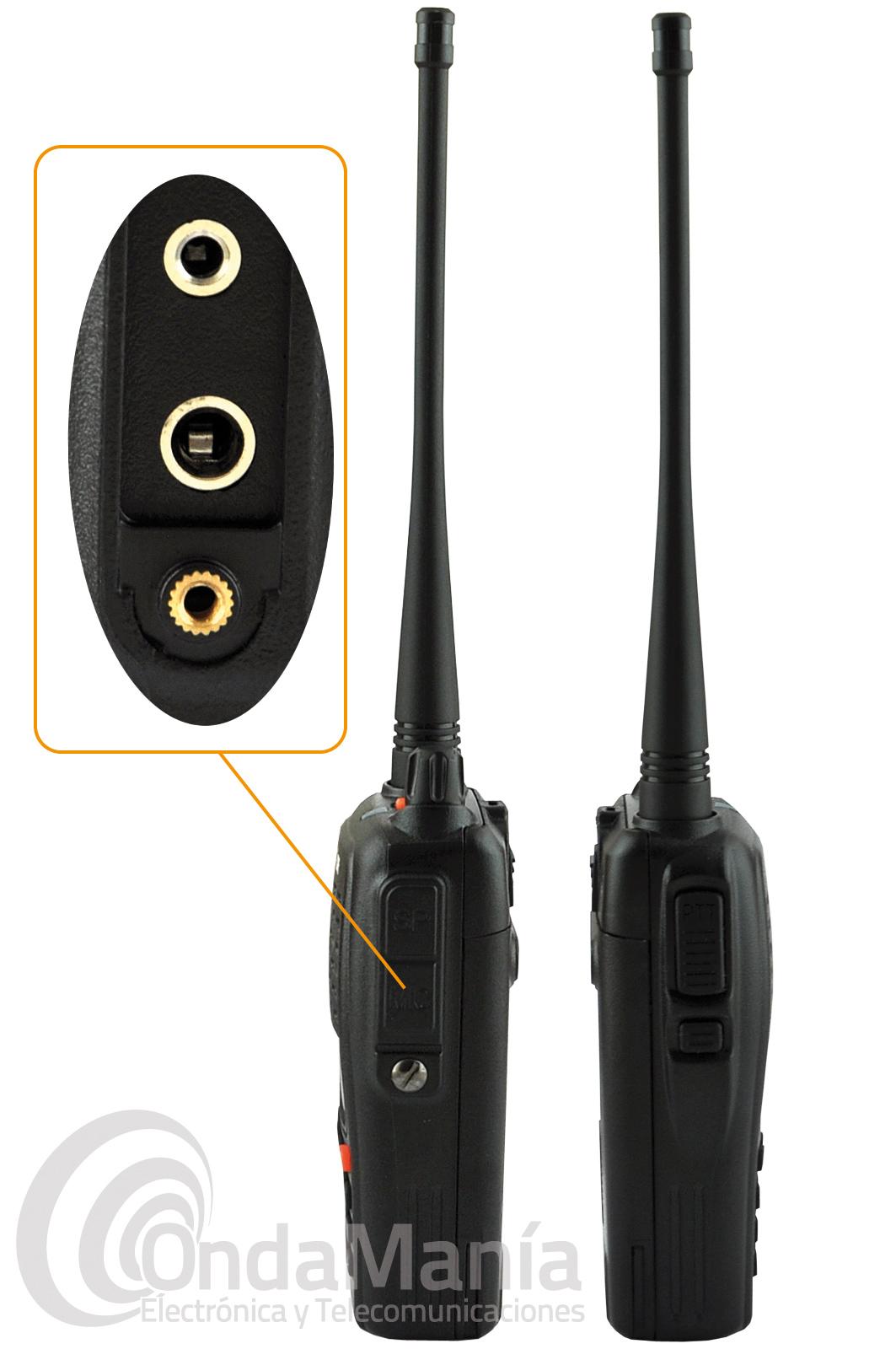 Talkie-walkie longue portée haute puissance H16 12W, bande VHF/UHF