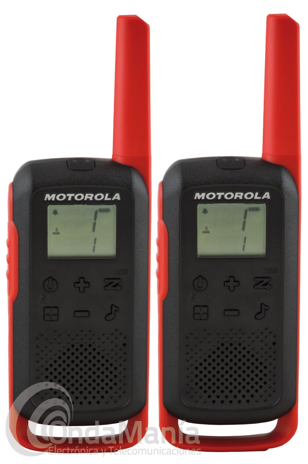 Kit de walkie Motorola T80 Extreme incluye 2 pinganillos