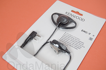 KENWOOD EMC-7 - El Kenwood EMC-7 es un micrófono de presilla y un auricular de gran calidad