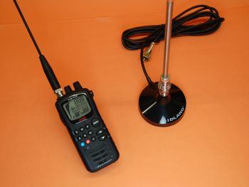 INTEK H-520 PLUS PACK ANTENA MIDLAND 18-244 M - El Intek H-520 plus pack antena es un walkie de la banda de 27 Mhz. (CB) multi standart programable, con un gran display LCD, con el procesador de audio (TX/RX) de última generación 