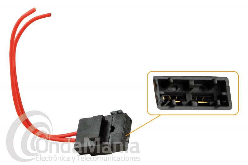 PORTA-FUSIBLE ESTANCO CON CABLE - Porta-fusible estanco con cable