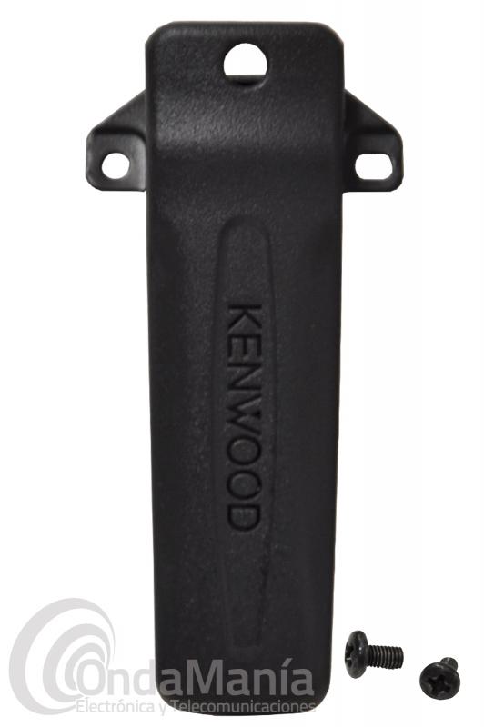 KENWOOD KBH-10 CLIP DE CINTURON PARA LOS KENWOOD TK-3401DE, TK-3701DE Y TK-3301 - Clip de cinturón para los Kenwood TK-3401DE, TK-3701DE y TK-3301