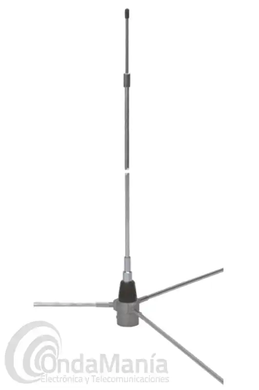 SIRIO GP-3E ANTENA DE BASE VHF DE 5/8 AJUSTABLE DE 135 A 175 MHZ