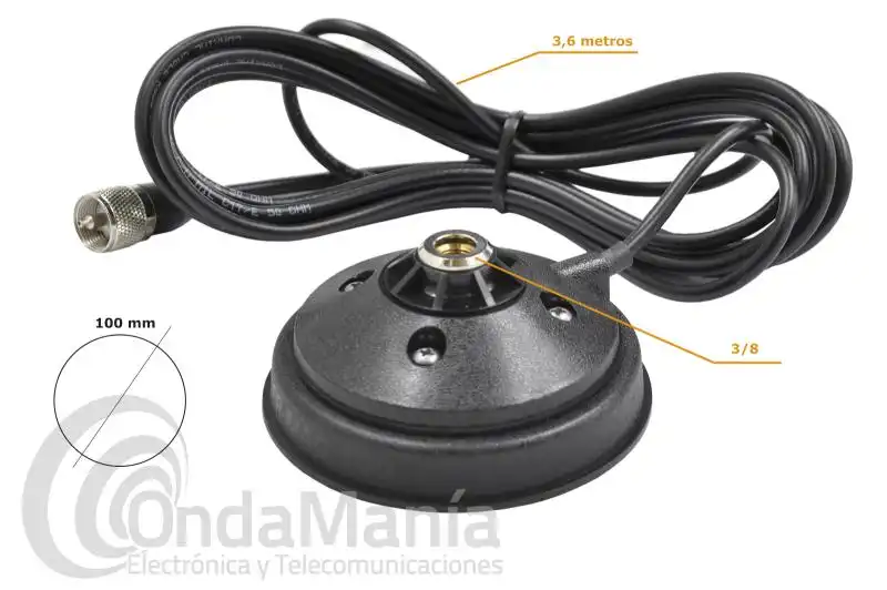 BASE MAGNETICA SIRIO PM-100 3/8 