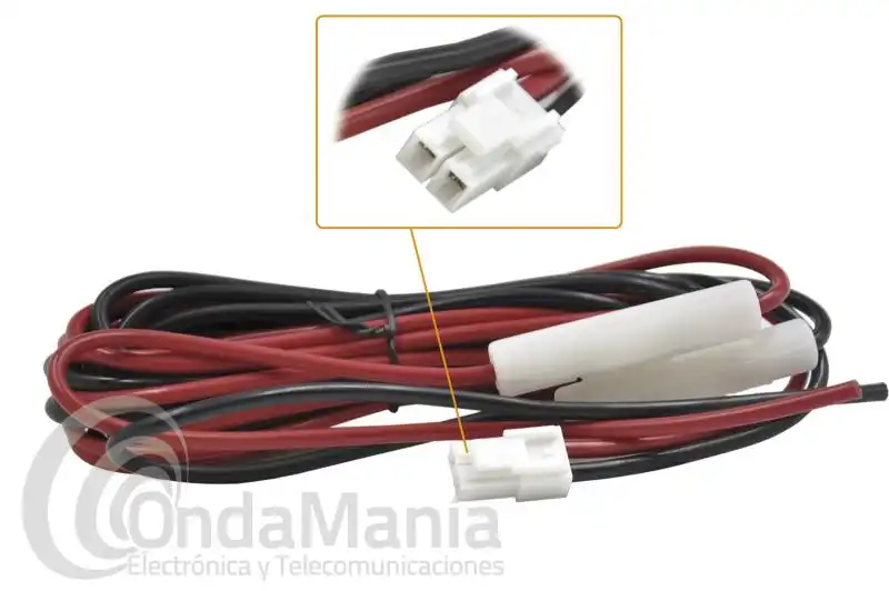 DP-02 CABLE DE ALIMENTACION PARA MOVILES KENWOOD PROFESIONALES