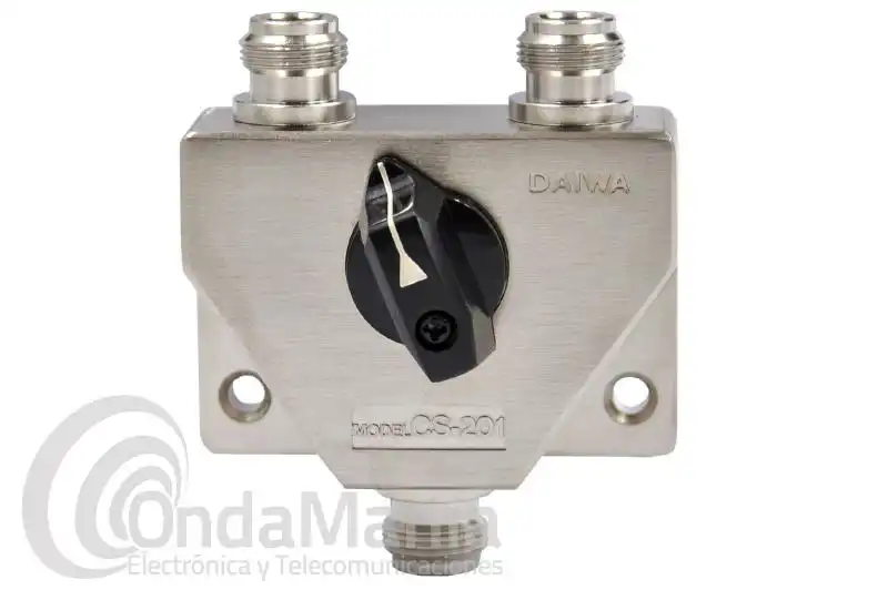 CONMUTADOR DE ANTENA DAIWA CS-201-GII 2 POSICIONES CONECTORES N