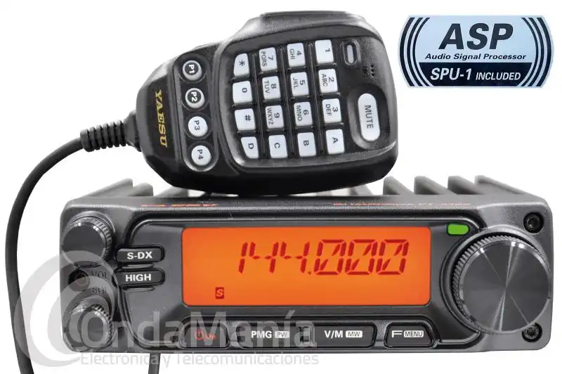 YAESU FT-3185E ASP TRANSCEPTOR MOVIL DE VHF CON 85 W