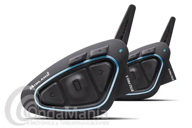BTX2 PRO S-LR TWIN INTERCOM MIDLAND PARA PILOTO Y COPILOTO O MOTO A MOTO