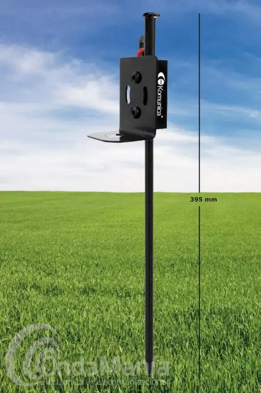 KOMUNICA PICK1 PIQUETA DE TIERRA PARA FACIL MONTAJE PARA ANTENAS DE HF EN TIERRA, ARENA,...