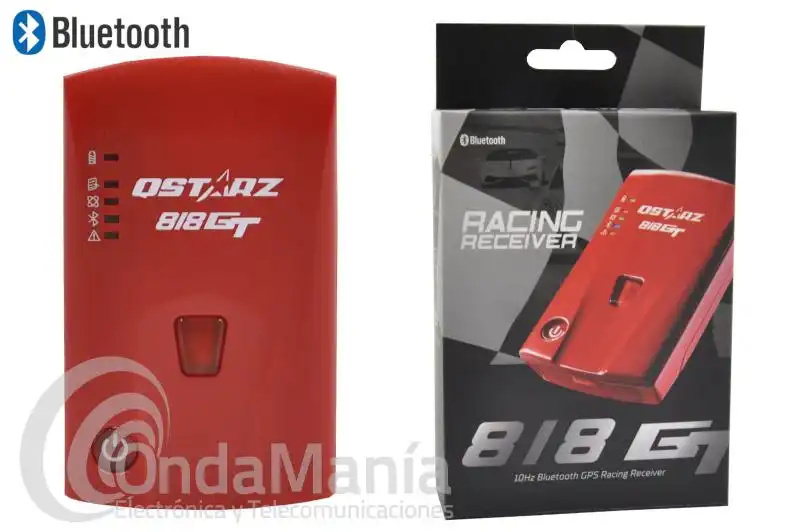 QSTARZ BL-818GT RECEPTOR GNSS BLUETOOTH 10 HZ