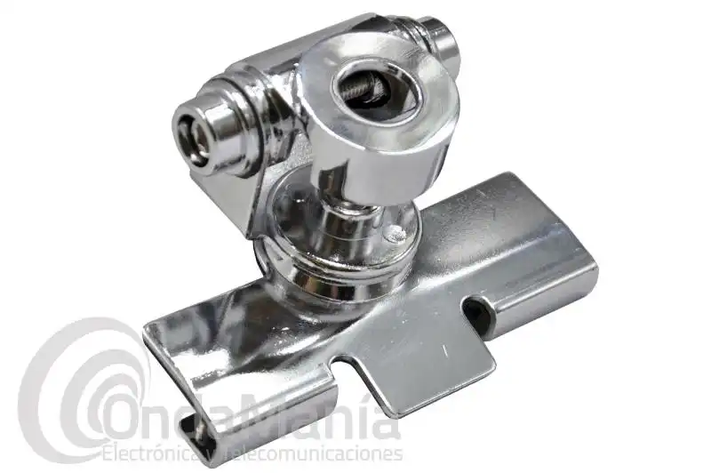 HAM WAY AM-763 SOPORTE PLATEADO ARTICULADO CON 2 AXIS PARA MALETERO