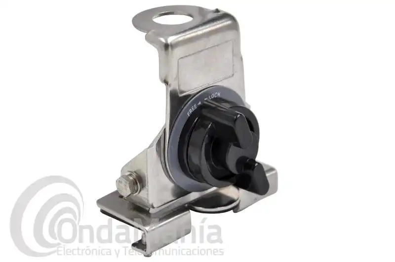 HAM WAY AM-765 SOPORTE PLATEADO ARTICULADO CON 2 AXIS PARA MALETERO