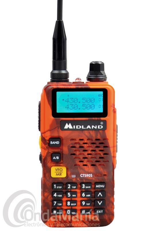 WALKI TALKI DOBLE BANDA MIDLAND CT-590S  BLAZE UHF Y VHF