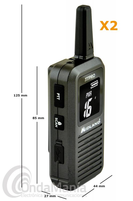 Manual Especial piso WALKI TALKIE MIDLAND ALAN 777 PRO PAREJA DE PMR CON BATERIAS, CARGADOR DE SOBREMESA Y CLIPS DE CINTURON| MIDLAND | ONDAMANIA TU TIENDA ESPECIALISTA EN COMUNICACIONES Y PMR Manual Especial piso WALKI TALKIE MIDLAND ALAN 777 PRO PAREJA DE PMR CON BATERIAS, CARGADOR DE SOBREMESA Y CLIPS DE CINTURON| MIDLAND | ONDAMANIA TU TIENDA ESPECIALISTA EN COMUNICACIONES Y PMR