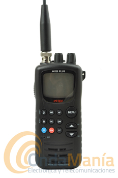 INTEK H-520 PLUS - El Intek H-520 plus es un walkie de la banda de 27 Mhz. (CB) multi standart programable, con un gran display LCD, con el procesador de audio (TX/RX) de última generación 