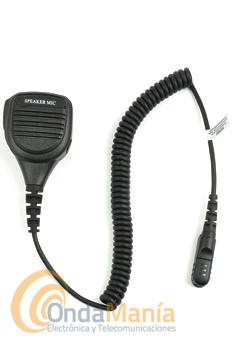 MICROFONO ALTAVOZ SIGMA ANTENNA MA-DP2000 - Micrófono altavoz para Motorola con toma de auricular para Tetra DP-2400, MTP-3250 y series 2000/3000