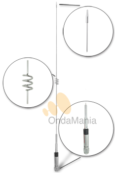 D-ORIGINAL NR-770H ANTENA DOBLE BANDA 