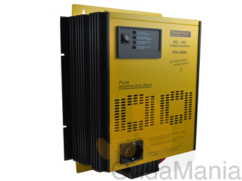 CONVERTIDOR DE TENSION PS-2000 - Convertidor de tensión DC-AC de 12V a 220V con una potencia de 1900W