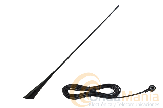 ANTENA SIRIO TAIFUN 27 - Antena para móvil de fibra de vidrio tipo 